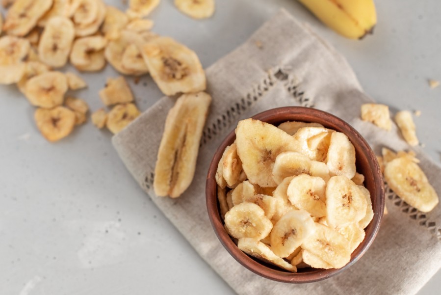 Comment faire de la banane séchée au déshydrateur ?