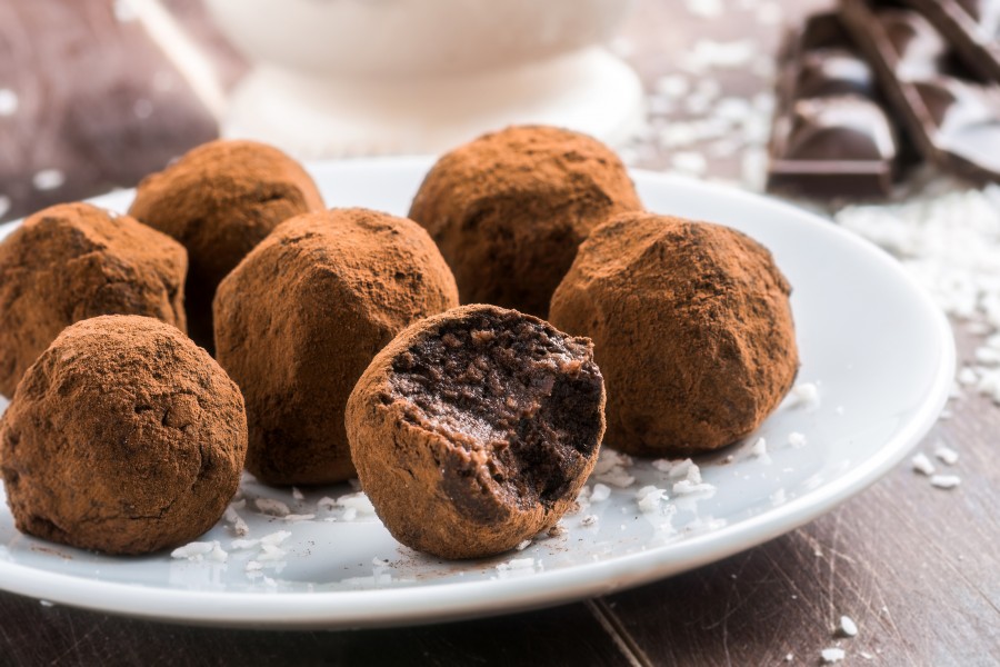 Comment réaliser la recette de truffes au chocolat ?